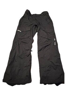 BURTON Cargo Vent Snowboard Ski Snow Pants Men's Large Black Dryride